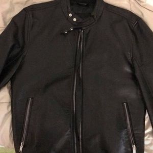 Zara biker Leather jacket
